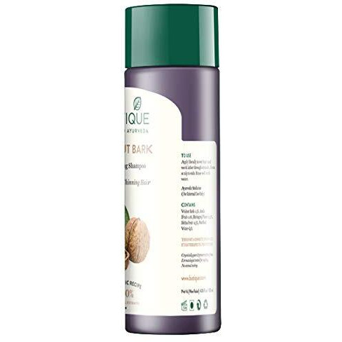 Biotique Bio Walnut Volume and Bounce Shampoo and Conditioner | For Fine and Thinning Hair| Volumizing Shampoo for Thin Hair |100% Botanical Extracts |120ml