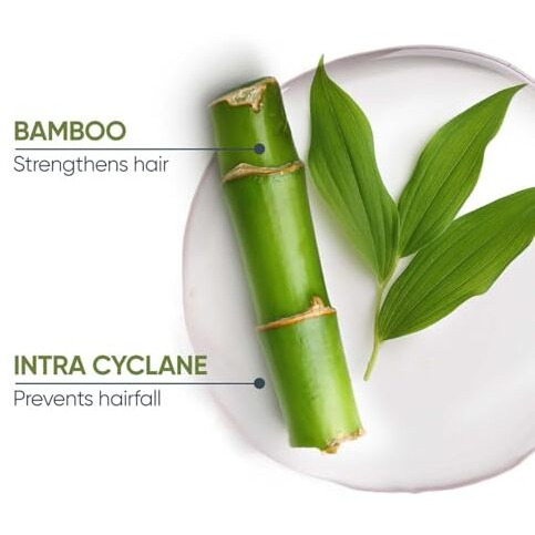 Biolage Professional Fiberstrong Anti-Breakage Shampoo, 95% less breakage & Reduces Hairfall, Makes Hair 12x Stronger by Reinforcing Strength & Elasticity, With Bamboo, Vegan & Cruelty-Free, 400ml