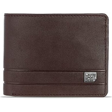 Lavie Sport Faux Leather Attorney Embossed Men s Wallet | Purse for Men,Brown