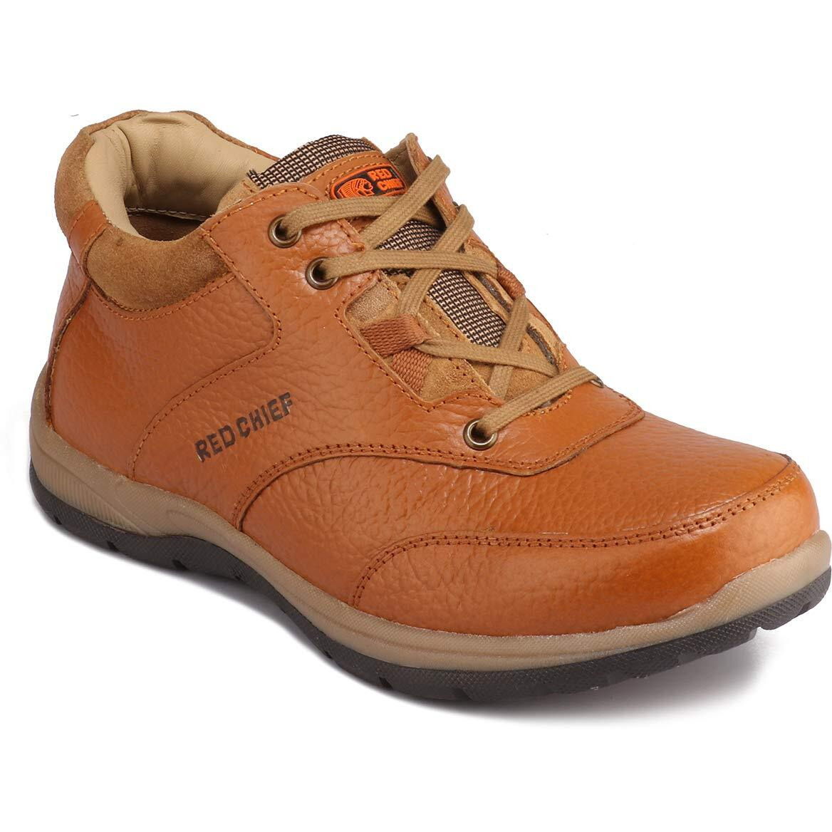 Red Chief Lace Up | Casual Shoes for Men | Elephant Tan | TPR Sole