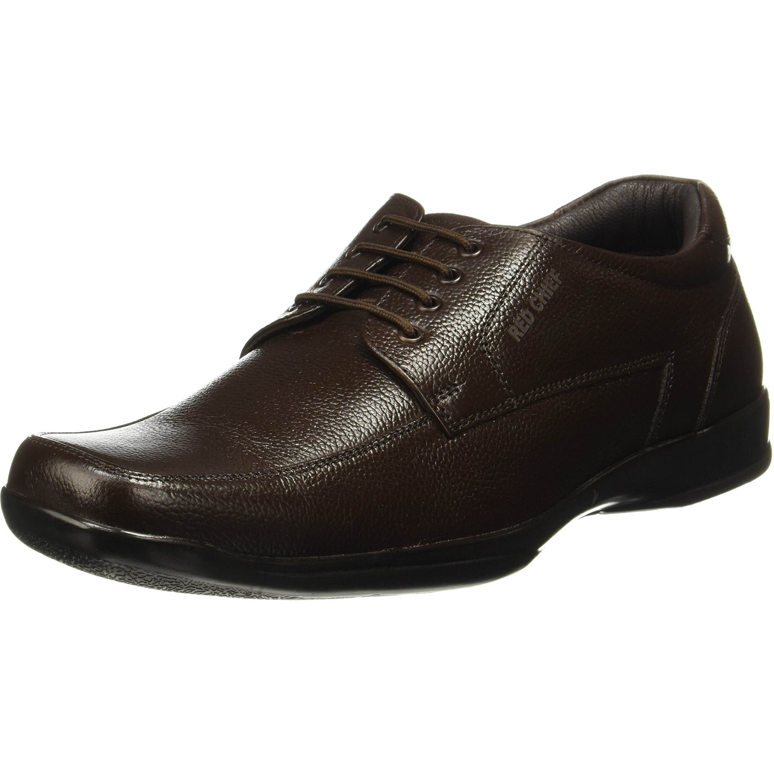 Red Chief Formal Derby Shoes for Men Brown