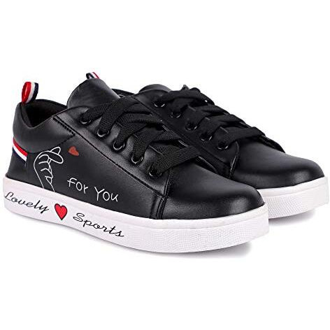 Longwalk Women Casual Sneakers Shoes Black