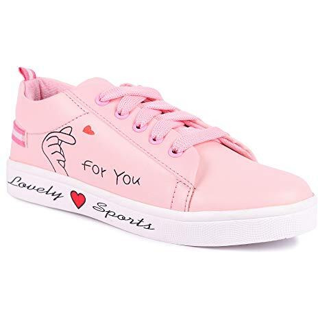 Longwalk Women Casual Sneakers Shoes (D Pink, Numeric_6)