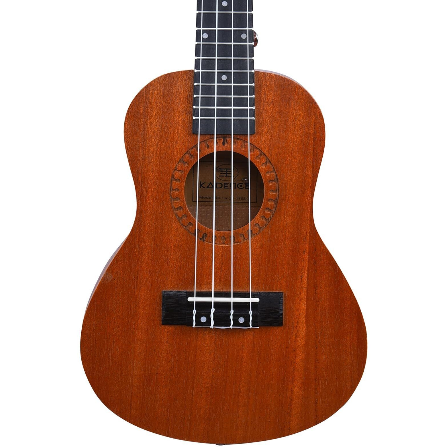 Kadence Concert Ukulele 23 , Cinnamon Brown colour, fluorocarbon strings, matt finish with strap and bag (Spring Summer Collection of Ukuleles)