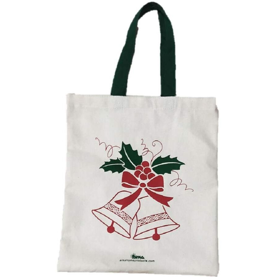 Arka Home Products Unisex Adult Canvas Reusable Shopper Bag (Off-White_Cgb001),Shopping Tote