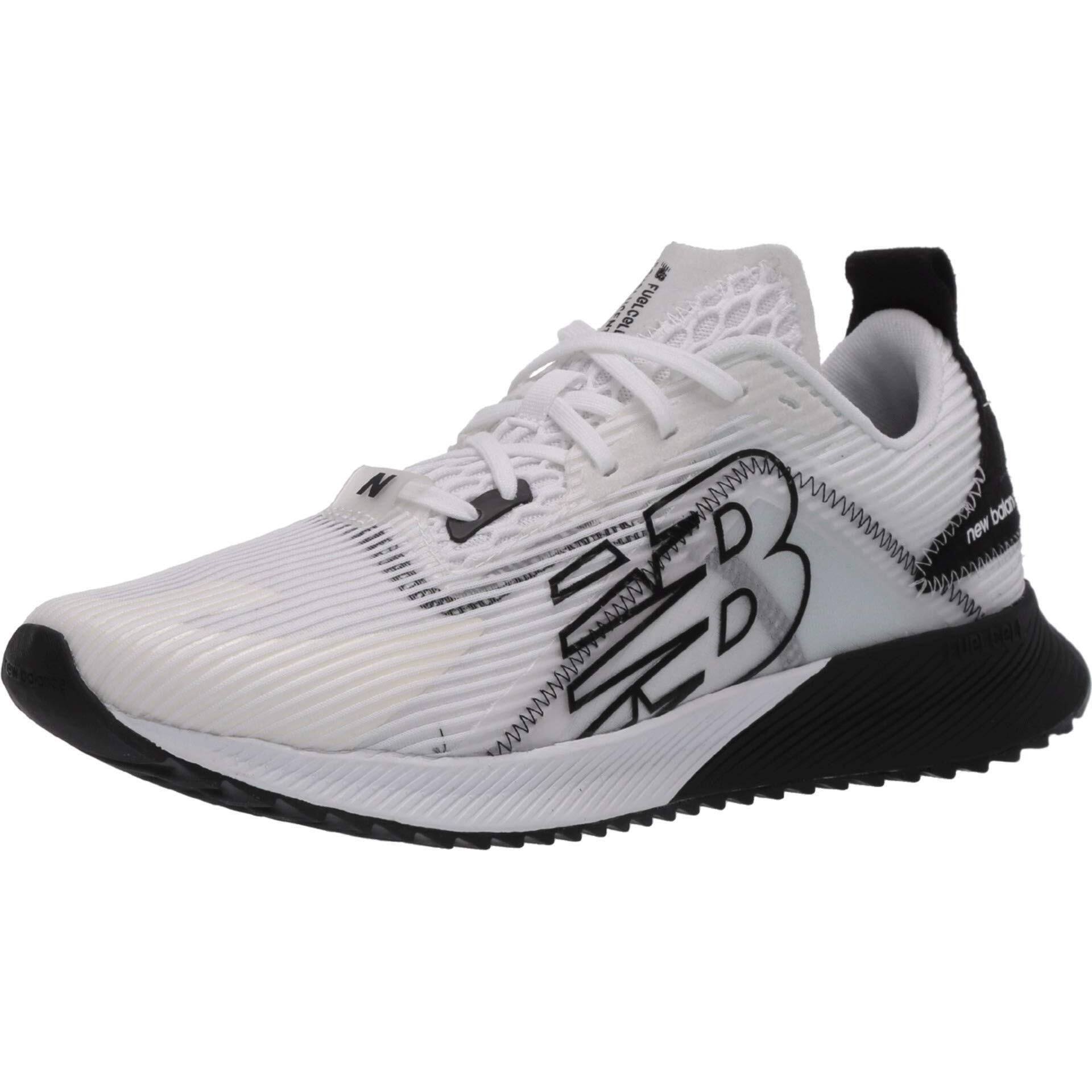 New Balance Women's Fuelcell Echolucent White/Black Running Shoe-3 Kids Uk (Wfcellw)