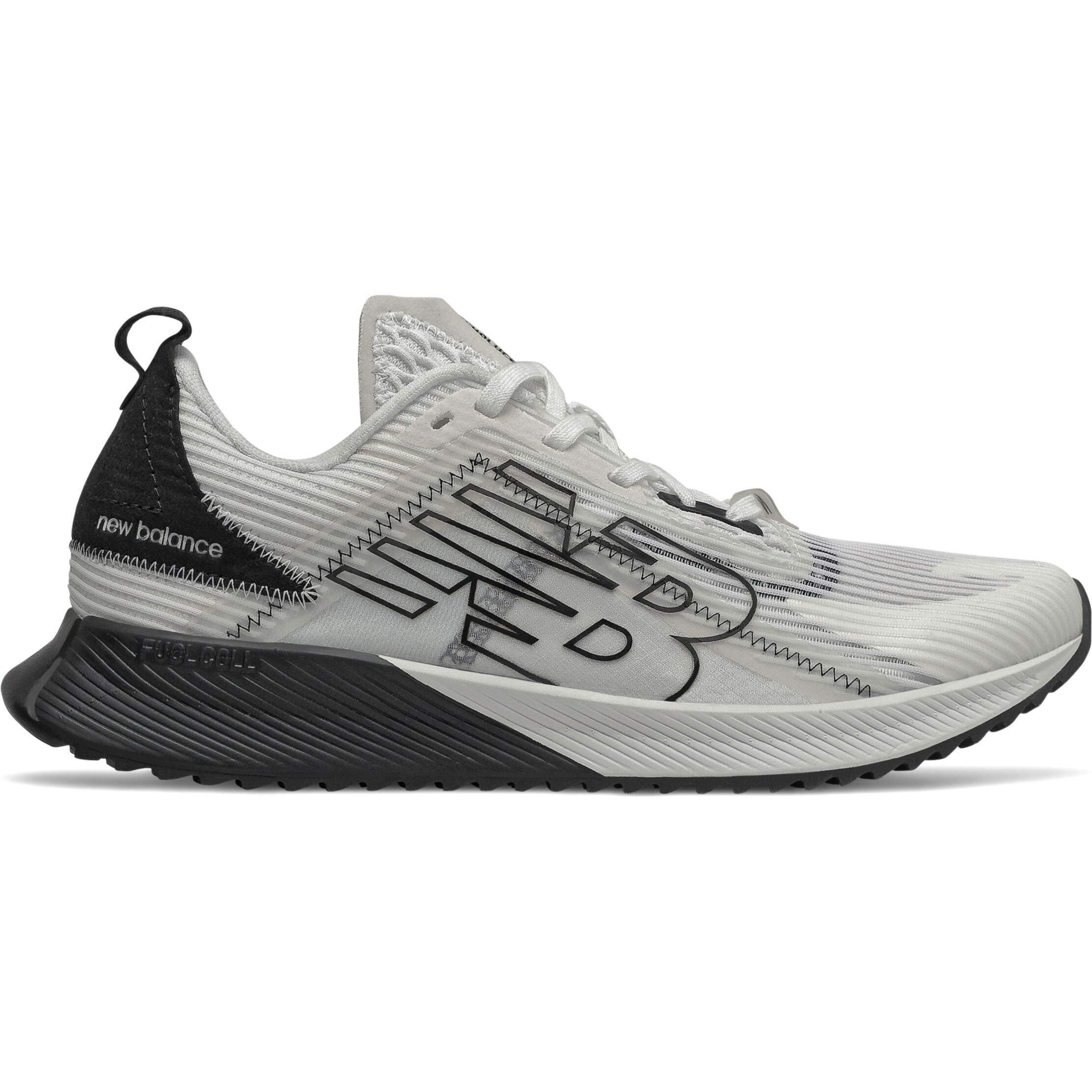 New Balance Women's Fuelcell Echolucent White/Black Running Shoe-3 Kids Uk (Wfcellw)