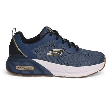 Skechers Mens Max Protect Sport - Safeguard Teal Casual Sneakers