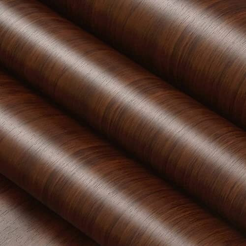 Sarvatray Vinyl Stickers For Kitchen, Pvc Wallpaper Sticker Kitchen Wall Stickers Oil Proof Heat Resistant, Self Adhesive Wallpaper For Kitchen (3 M Dark Wooden No2)