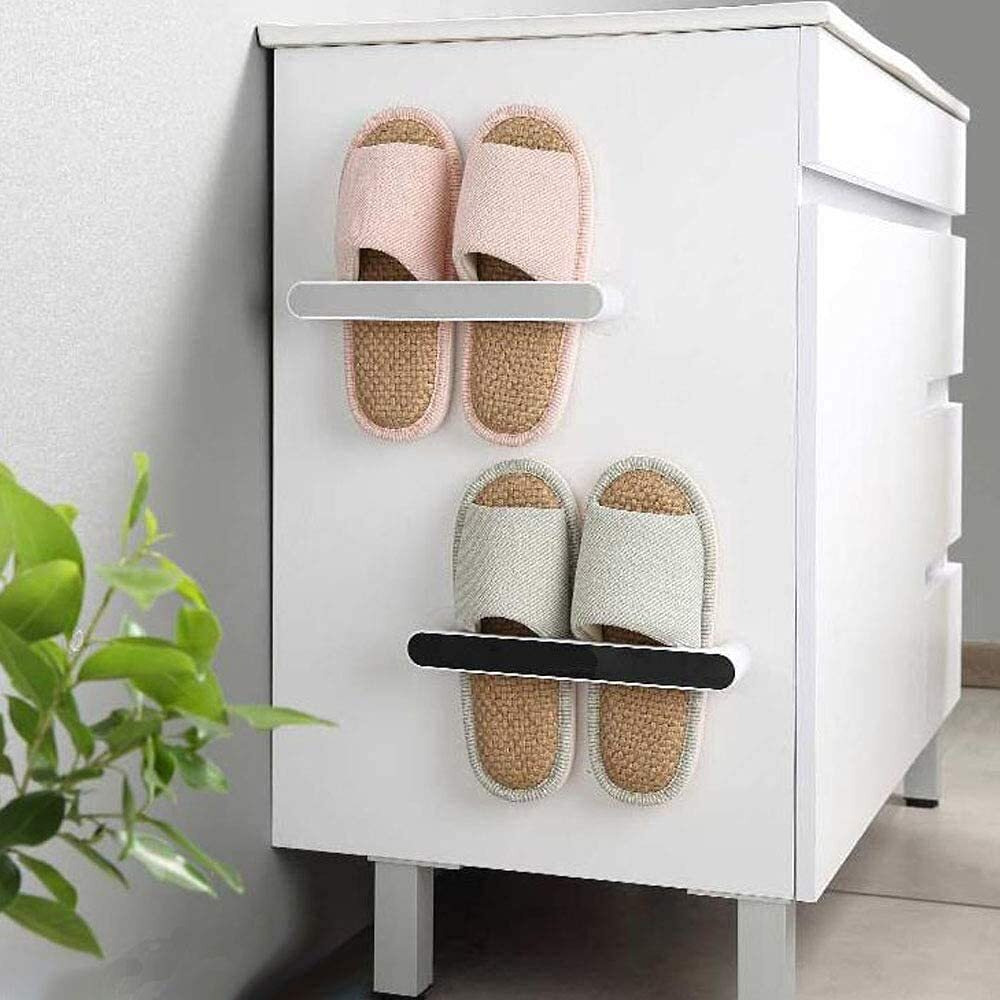 Self Adhesive Multi-Function Towel Holder- Kitchen Towel Holder - Towel Hanger For Bathroom - No Drill Require (25 Cm Towel Holder)