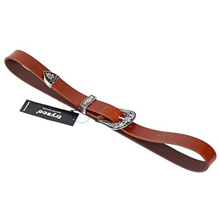 Trysco, Pure Genuine Leather, Girls/Women Multi Purpose Belt (Waist Size -36") (Width 23Mm)(Tan)