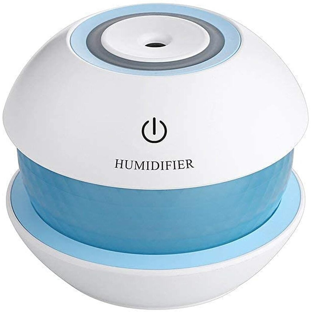 Maharsh Air Magic Ultrasonic Humidifier, Portable Usb Mini Humidifier Cool Mist Humidifiers Essential Oil Diffuser Aroma Air Humidifier With Led Night Light Colorful Change For Car, Office(Daimond)