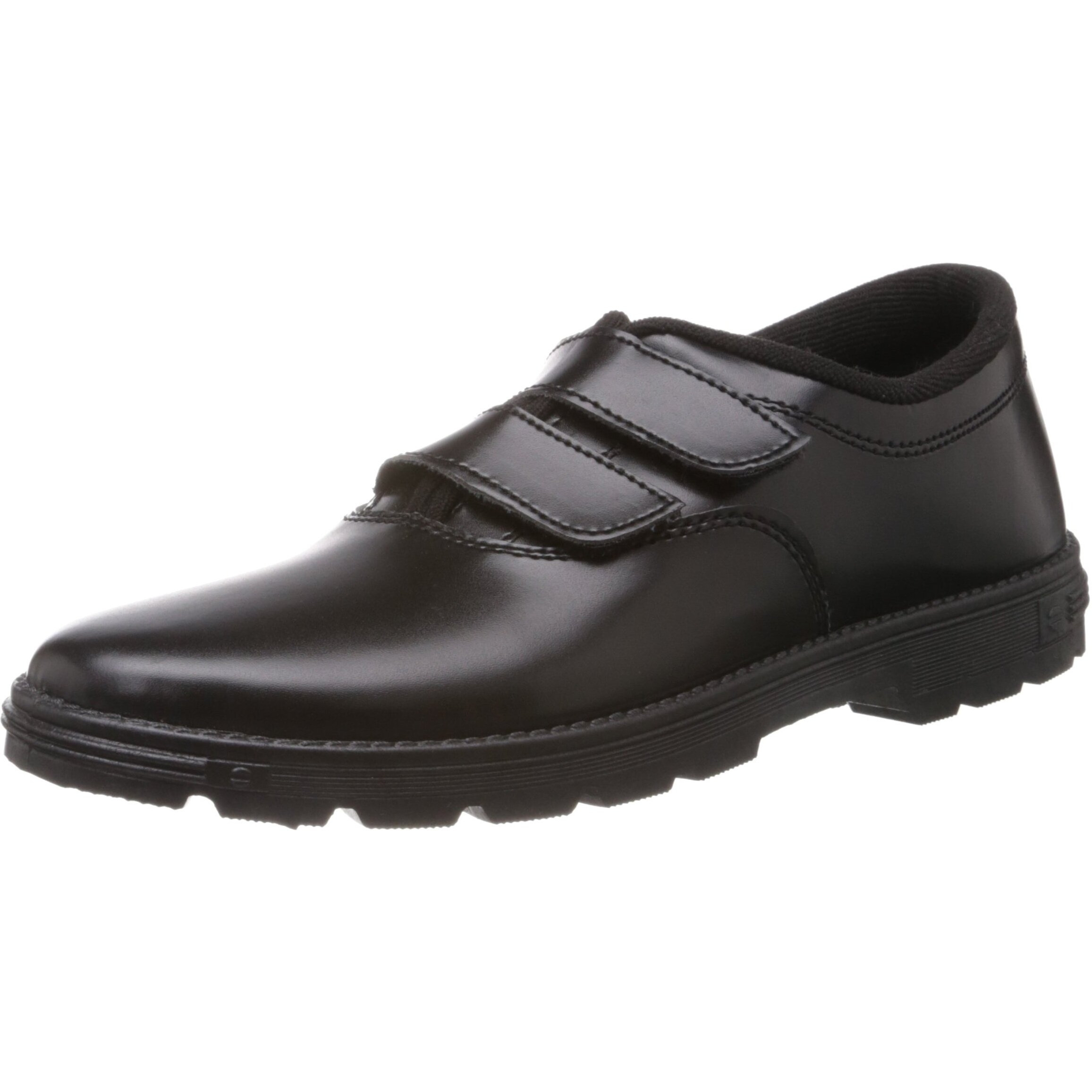 Liberty Kids S/Boy-V Black School Shoes - 9C Uk