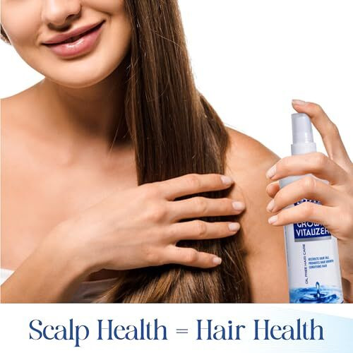 Vcare Hair Growth Vitalizer 100Ml | Hair And Moisturize Dry Head | Control Hair Fall For All Hair Type | Boost Hair Growth | Dandruff Control Serum Oil Free (Pack Of 2)