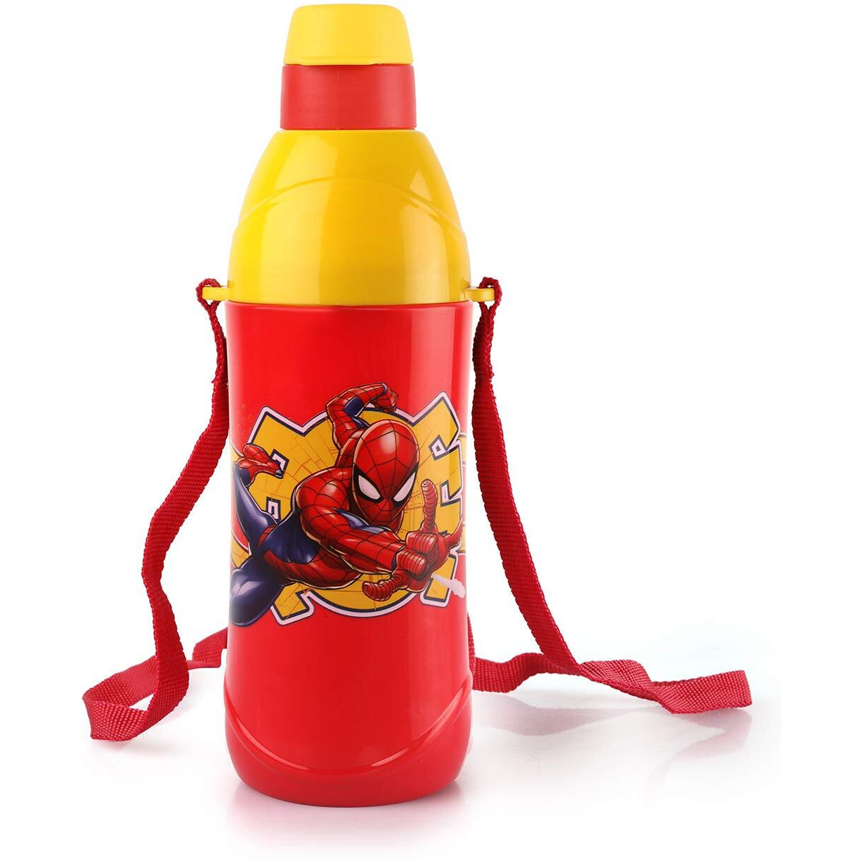 Cello Puro Steel-X Kids Zee 900 | Water Bottle With Inner Steel And Outer Plastic | Insulated Water Bottle | 700 Ml, Red