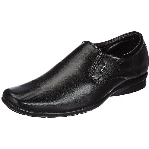 Bata Mens Black Slipon Style With Comfort And Elegance Perfect For Business Casual