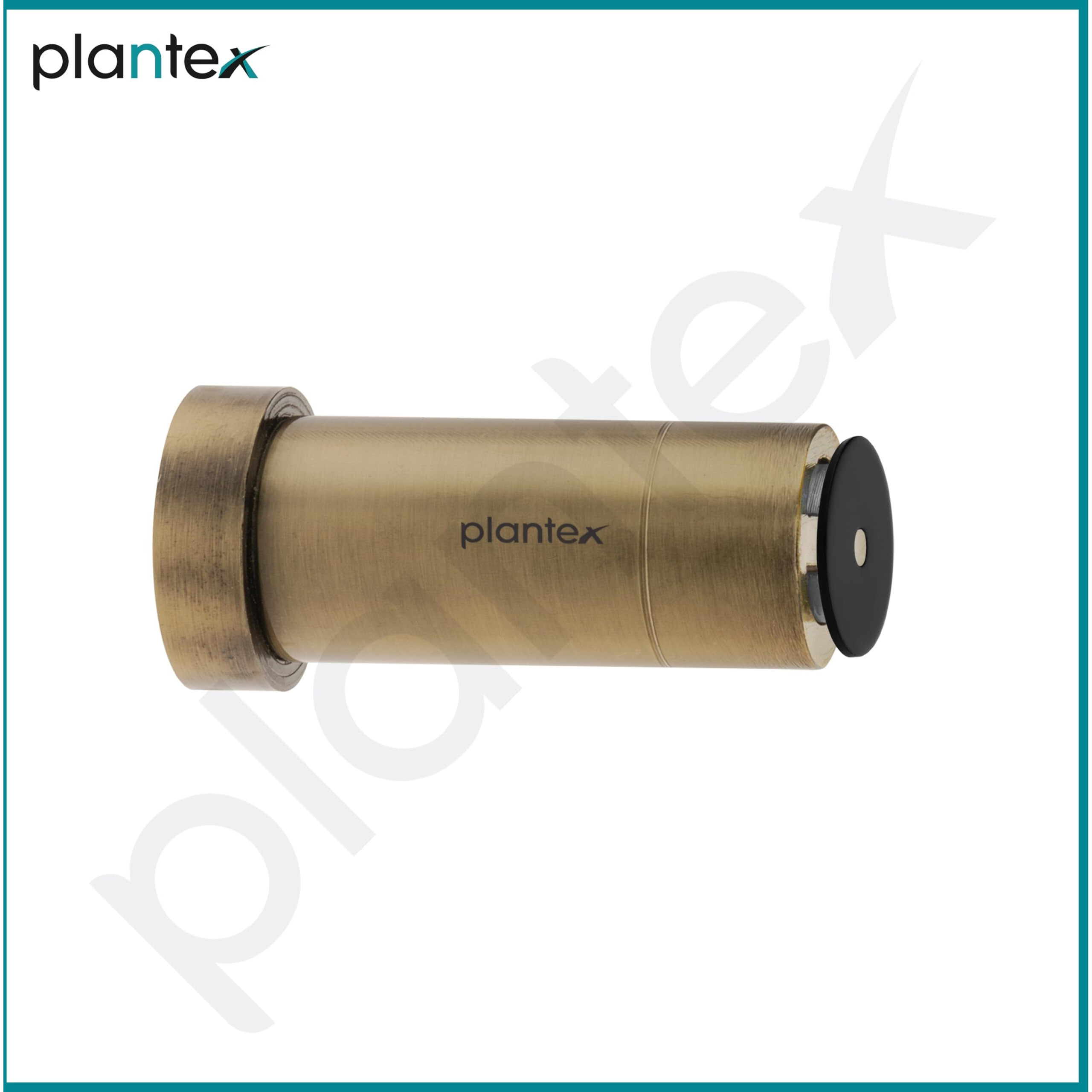 Plantex Magnetic Door Stopper For Home/Gate Stopper For Door/Door Stopper For Home/Door Holder Stopper - Pack Of 2 (Brass Antique)
