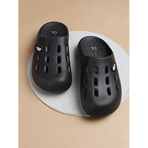 Carlton London Womens Cl-D-W-14 Black Clog - 4 Uk (Cl-D-W-14)