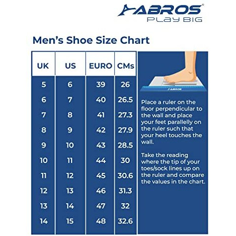 Abros Men's Prime-N Assg1112N Sports Shoes_White/Mint_9Uk