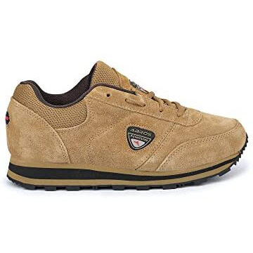 Abros Mens Jogger-1O Augo7007 Outdoor Suede Leather Shoes_Olive_8Uk