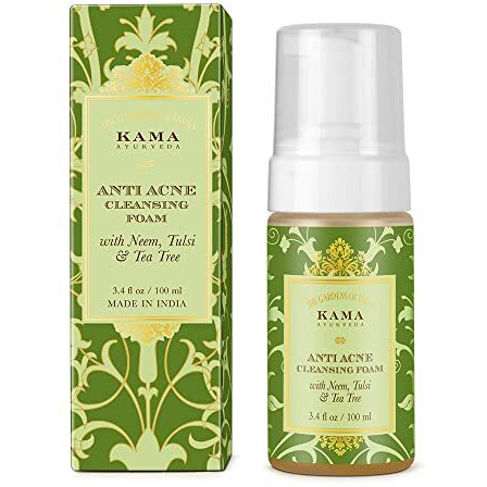 Kama Ayurveda Anti Acne Cleansing Foam, 100Ml
