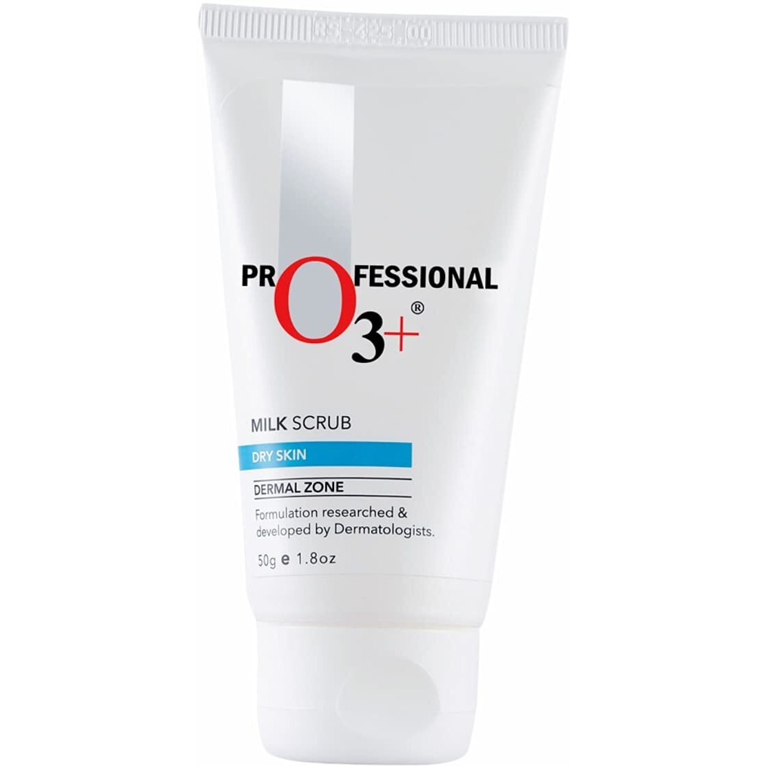 O3+ Milk Scrub Enriched With Macadamia Nuts Extracts For Clean & Bright Complexion, 50G