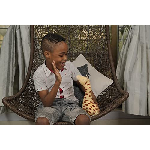 Furrendz Jolly Giraffe 10" Plush|Animal Character Soft Toy-Gifaffe|Furry Plush|Soft & Anti Allergic Fabric|Safe For Kids|Role Playtoy|Easy To Wash|Best Birthday & Return Gift For Kids 1+|Made In India
