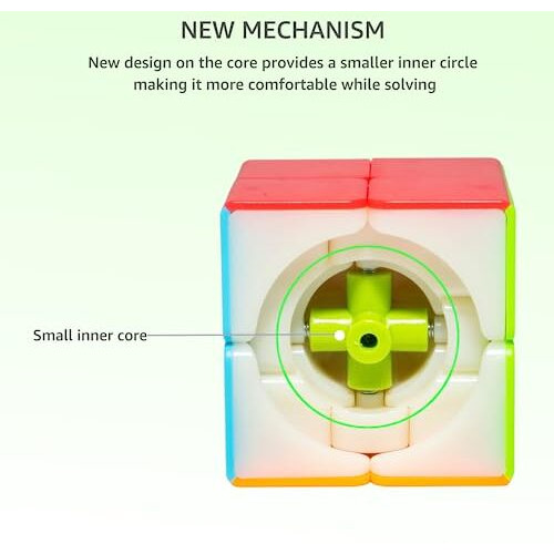 Cubelelo Drift 2X2X3 Cuboid Stickerless Puzzle | Unique Twist | Smooth Rotations For Stress Relief & Brain Teasers | Ideal Puzzle For Kids & Adults