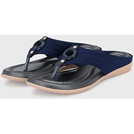 Centrino Women's 1951-5 Sandal, Blue, 9 Uk