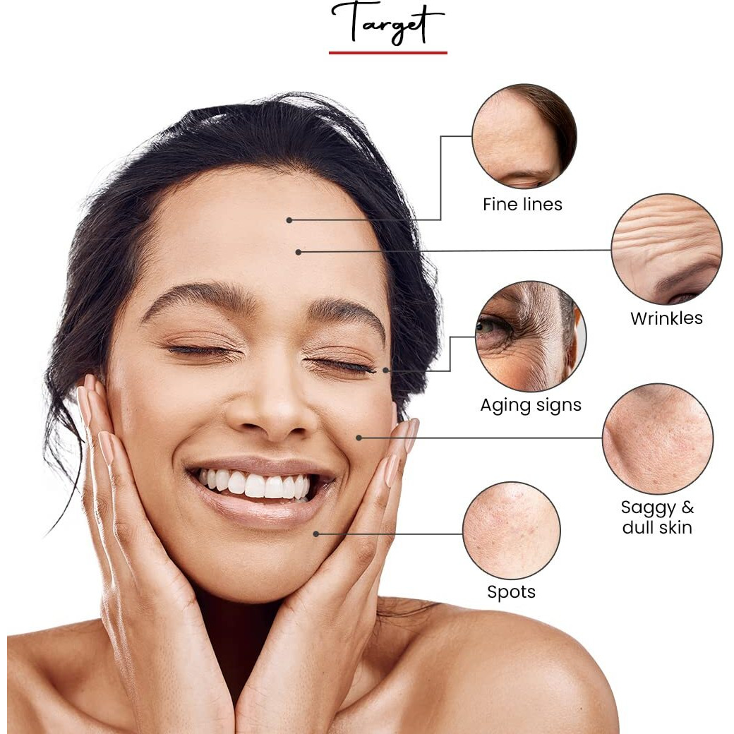 Protouch Skin Lift Recovery Drops To Reduce Fine Lines & Wrinkles - Effective On Neck, Jawline, Chin, Forehead & Smile-Lines | All Skin Types (6 Ml) Pack Of 1