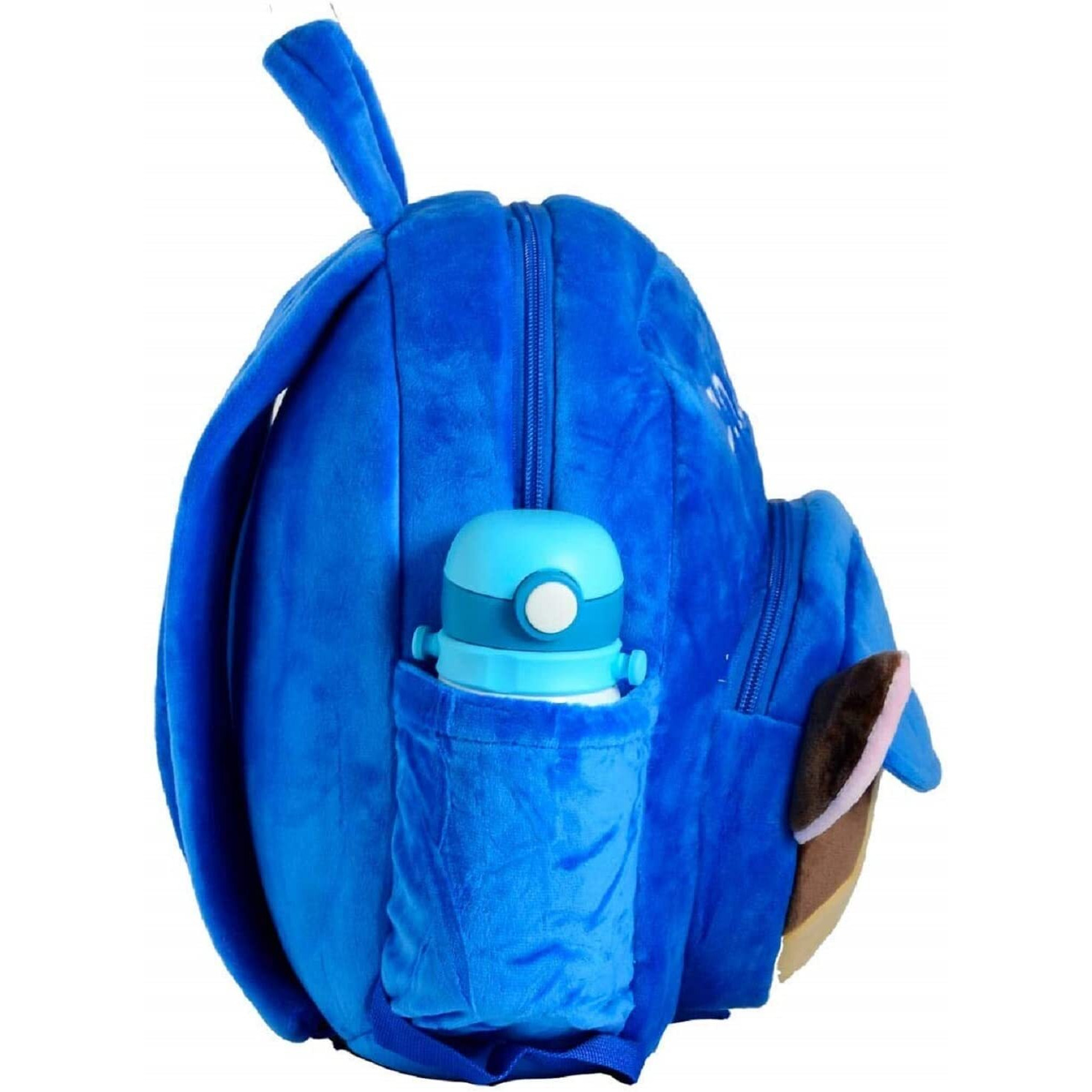 Frantic Royalbluechase Kids Soft Animal Cartoon Travelling School Bag Soft Plush Standard Backpack Boys Girls Baby For 2 To 5 Years Baby/Boys/Girls Nursery, Preschool, Picnic Standard,10 Litres
