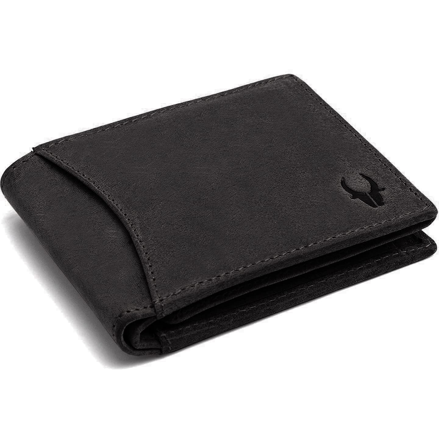 Wildhorn Rfid Protected Leather Wallet For Men, Black