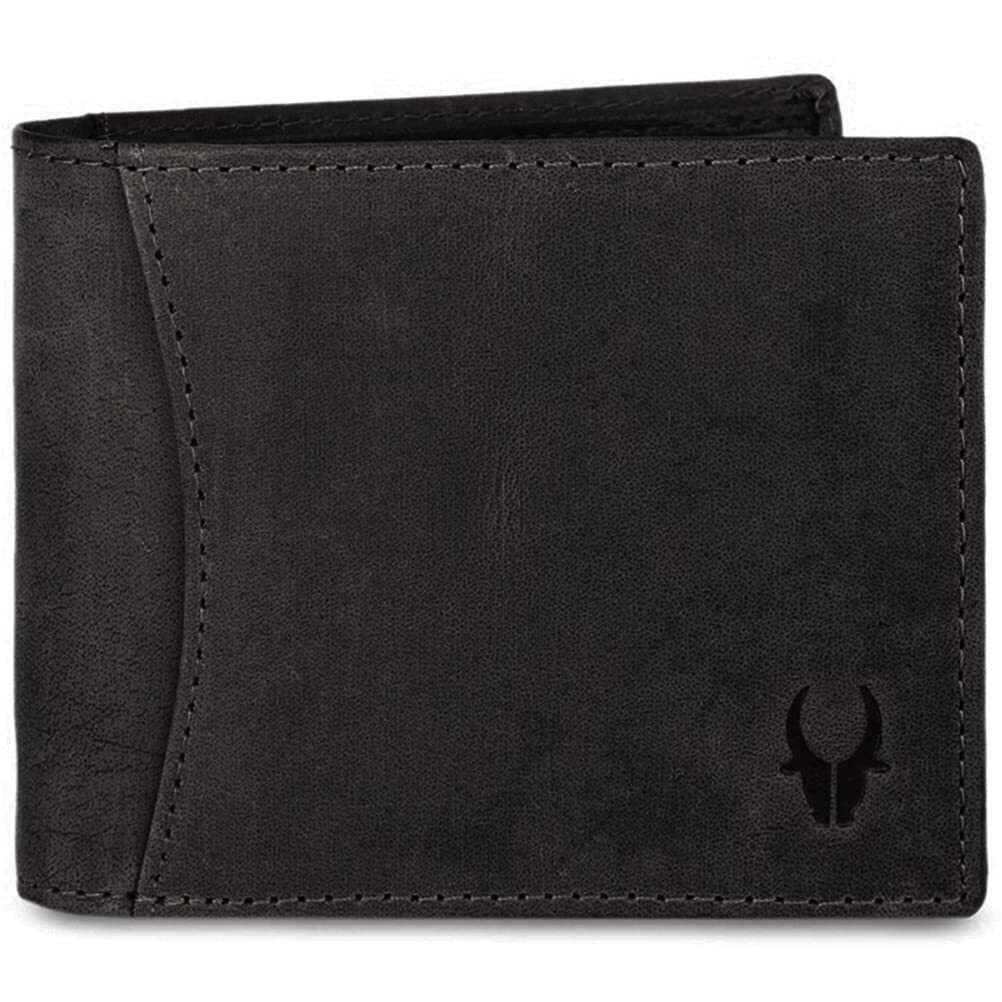 Wildhorn Rfid Protected Leather Wallet For Men, Black