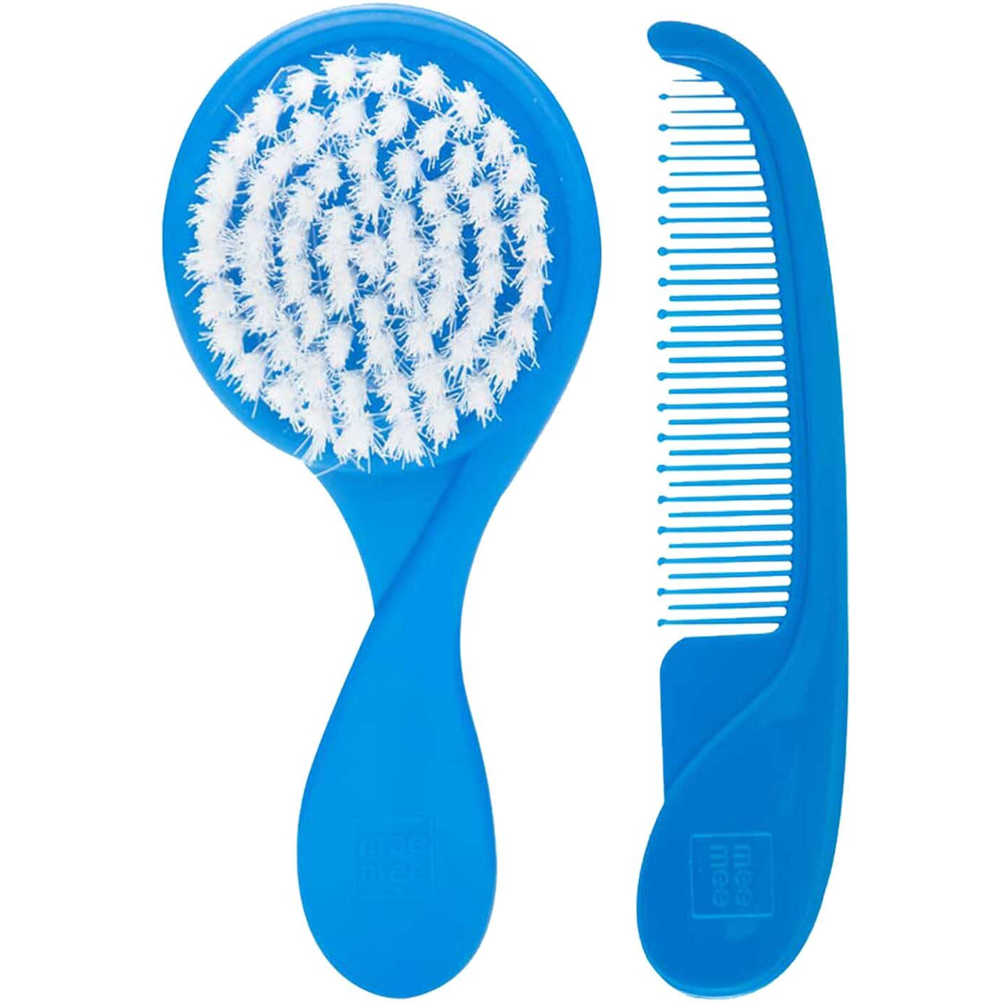 Mee Mee Easy Grip Soft Bristled Comb & Brush Set