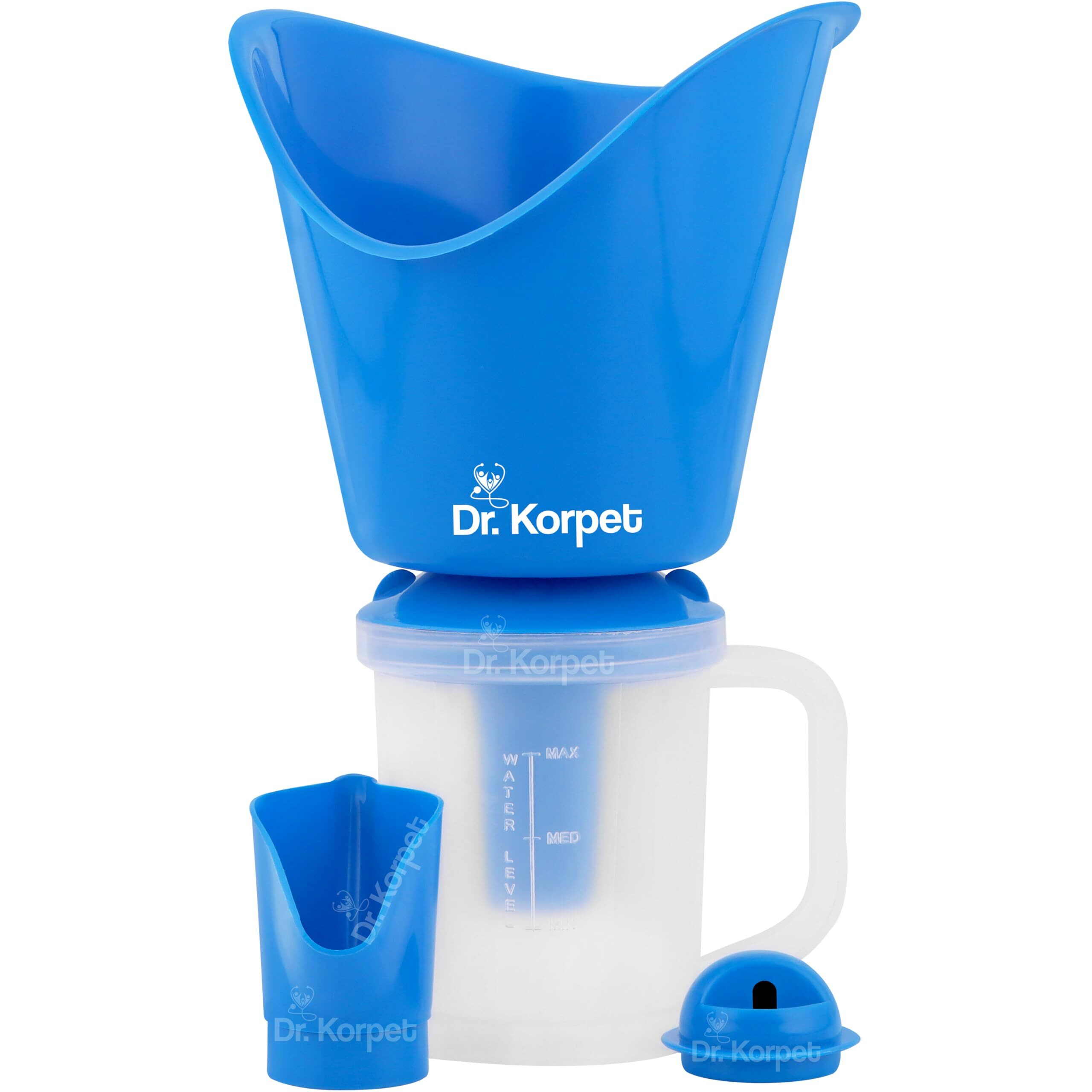 Dr. Korpet Steamer For Cold And Cough, Vaporizer Steamer, Face Steam And Steam Inhaler Vaporizer (Blue)
