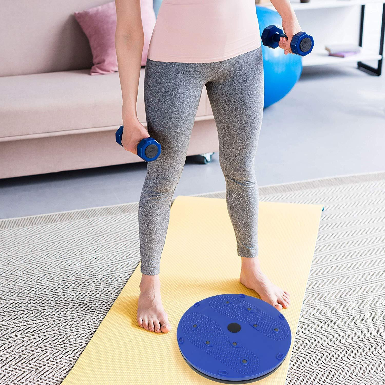 Gadget Deals-Tummy Twister -Abdominal- Ab Exerciser Toner-Tummy Fat Burner- Ab Exercise Equipment, Home, Exercise|Exercise Twist Boards - Multicolor