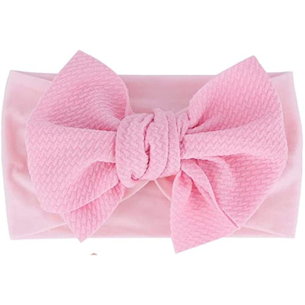 Anna Creations Premium Designer Soft Flower Bow Hairband Headband Hair Accessories For Baby Girls, Multicolor (Pack Of 6 Pcs)