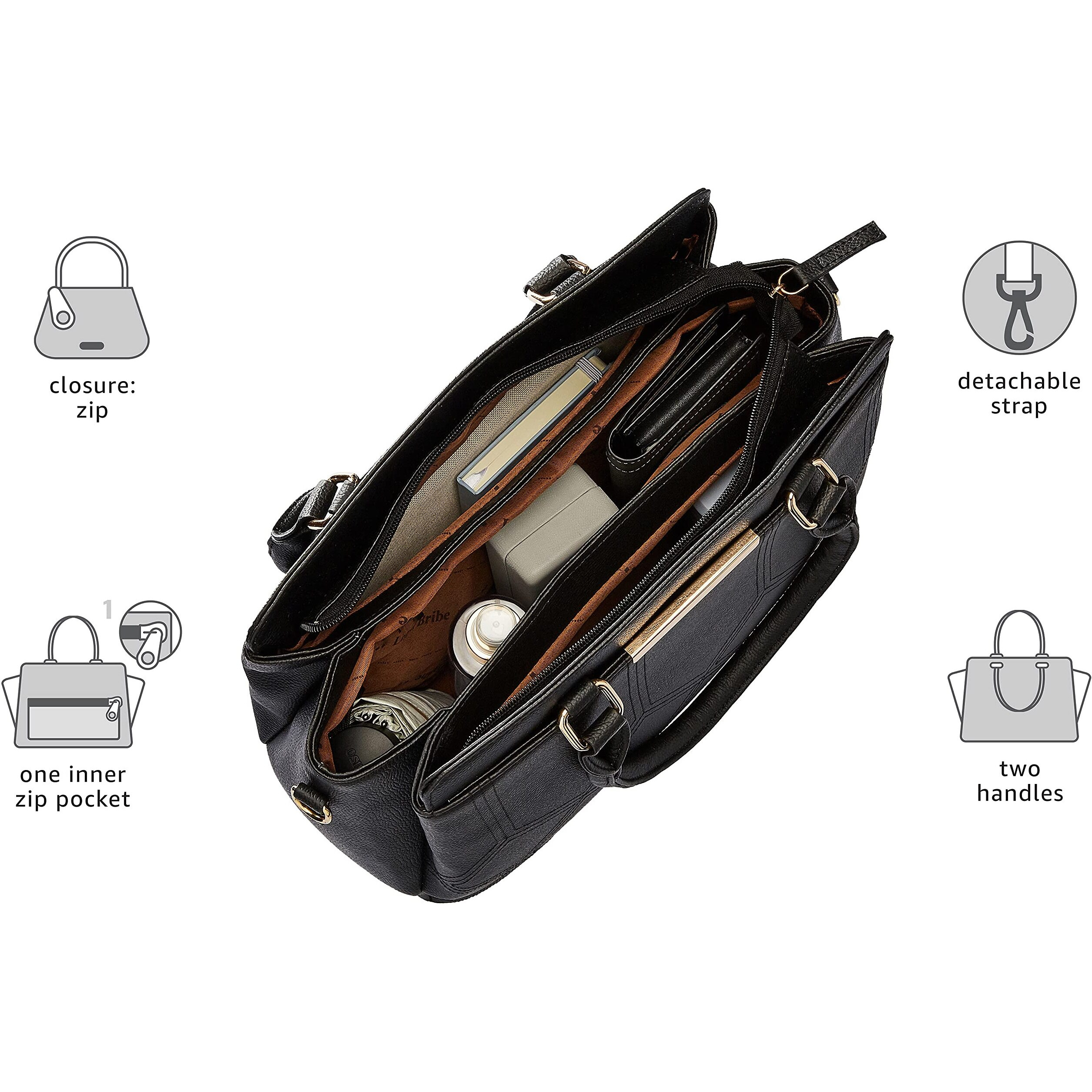 Legal Bribe - Nlb1068 Women's Shoulder Bag (Black)