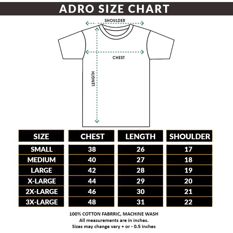 Adro Mens Printed T-Shirt For Men (R22-M-Pc-Ol_Olive_S)