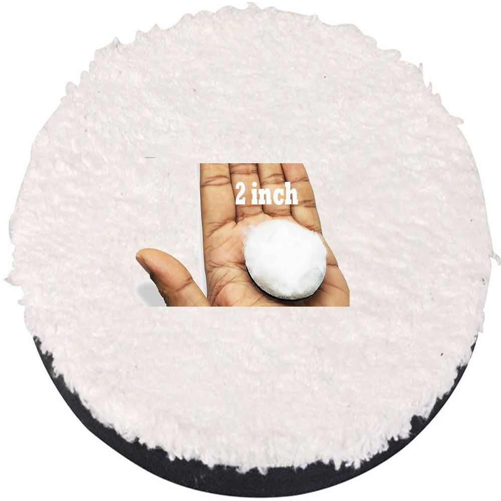Diy Crafts 1 Pc, 4" Inch Fur Felt Pad Only, 1" Inch - 7" Inch Wool Felt Polishing Disc Hook & Loop Backing Fur Pad Grinding Accessories For Dremel Woodworkin (1 Pc, 4" Inch Fur Felt Pad Only)