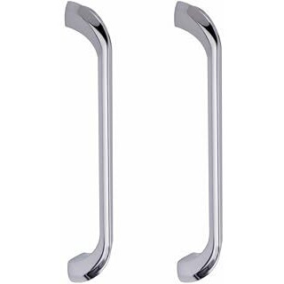 Atom 7.2 Inches Zinc Cabinet Pull Handle | Cppt Finish | Office Wardrobe Furniture Kitchen Drawer Push Bar, 227, Pack Of 2
