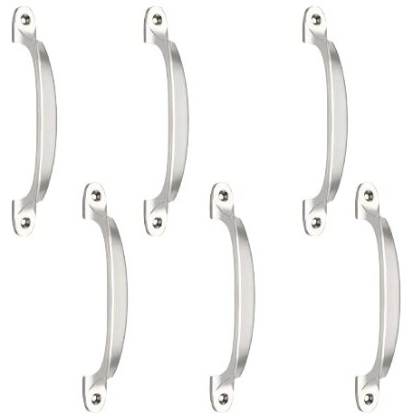 Door Eye Alluminium Cabinet Toyota Handles Ss Finish (4 Inch) 6 Pieces