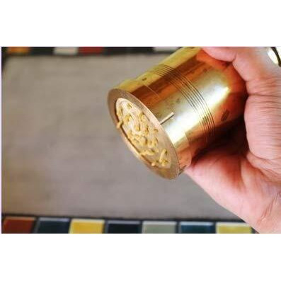Konquer Times Kts Pure Brass Sev Sancha Machine With Free 6 Different Jali For Making Different Types Of Sevaiya, Sev, Gathiya Murukku, Chakli, Bhujia Etc - 1000 Watts