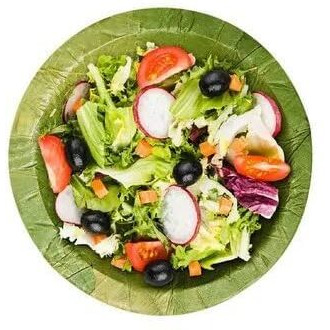 Swhf 100% Bio-Degradable | Disposable | Eco-Friendly | Wedding | Anniversary | Birthday | Party Events | Occasion | Compostable | Natural | Sal Leaf Bowl And Dona- 4.25"" (Pack Of 50)