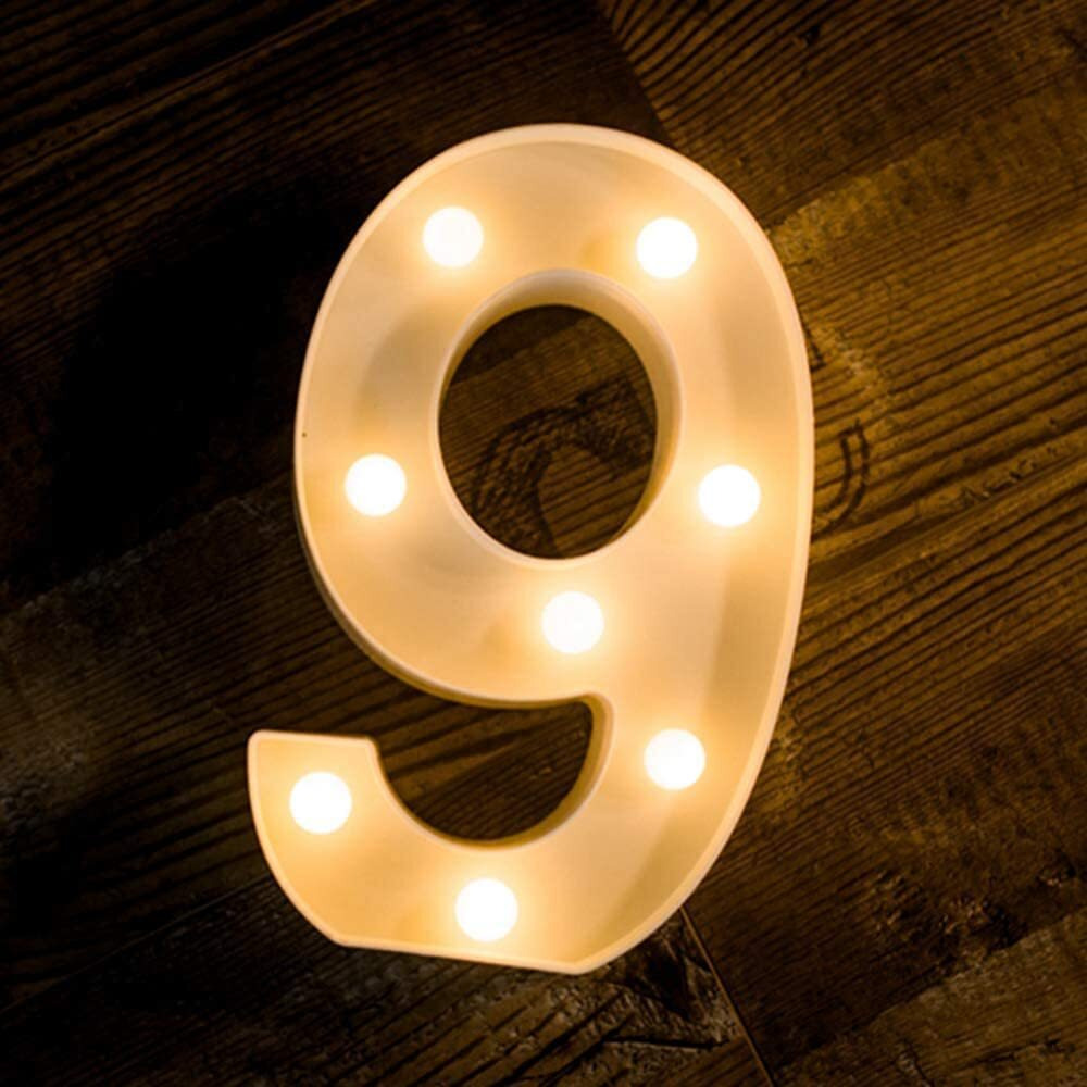 Perfect Pricee Powered Led Marquee Letter Lights, Warm White (9)