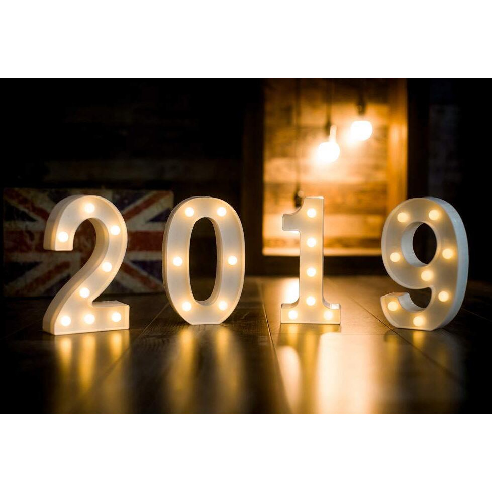 Perfect Pricee Powered Led Marquee Letter Lights, Warm White (9)