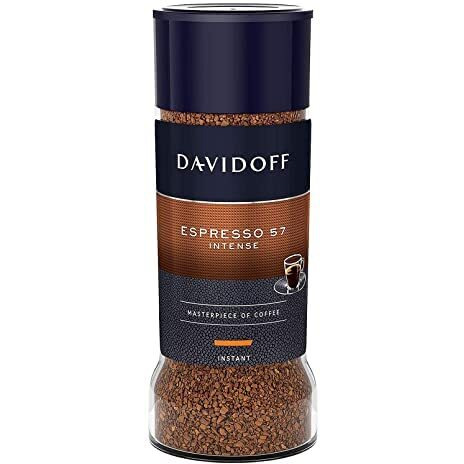 Davidoff Espresso 57 New Dark & Chocolate Instant Granule Coffee Bottle (Intansity 11),100 Gram