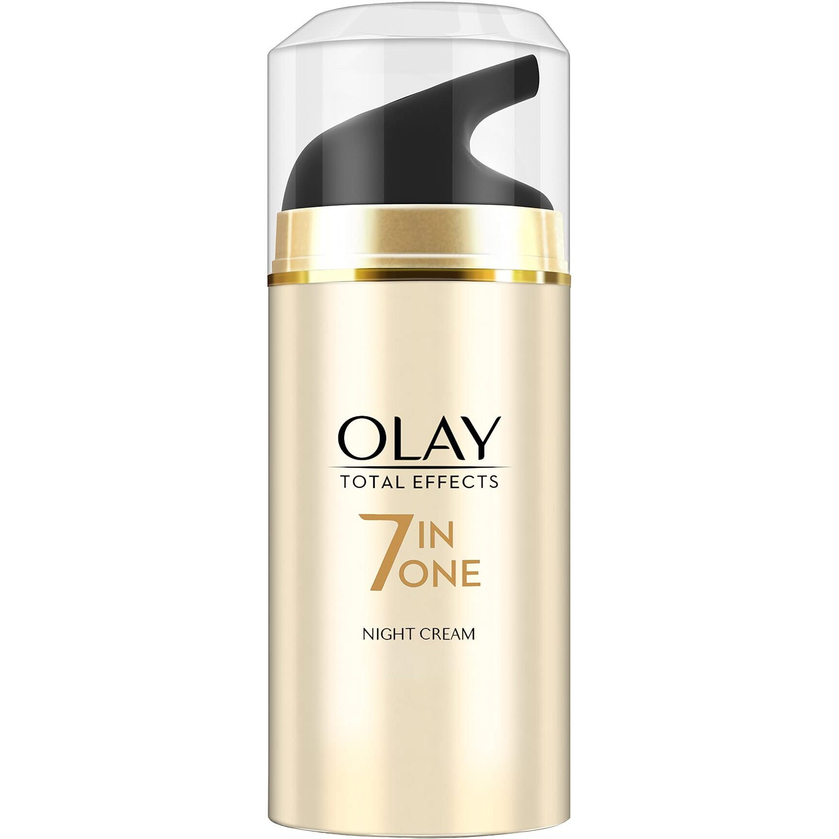 Olay Total Effects Night Cream | Fights 7 Signs Of Ageing | With Niacinamide And Green Tea Extracts | Normal, Oily, Dry, Combination Skin | 20G