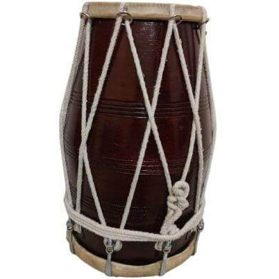 Sai Musical Handmade Sheesham Wood Dholak Bolt Tuned Tabla Drum Set Hand Percussion Drums, Musical Instruments Punjabi Dhol Dholak Instrument, Dholki Music Instrument