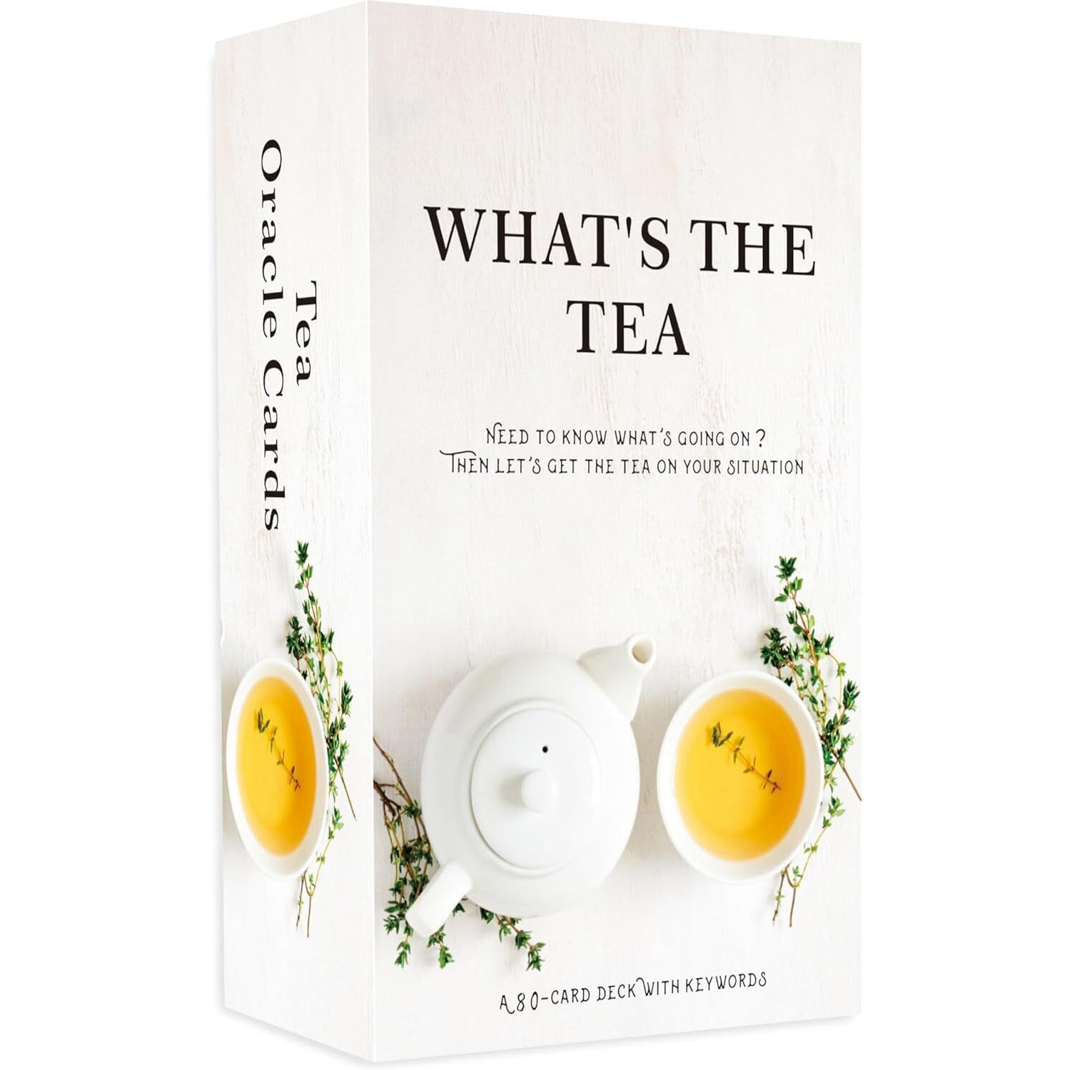 Neouth What's The Tea Relationships Oracle Cards Life Oracle Deck Oracle Cards Deck For Beginners Interpreting Our Career And Life Relationships,For Teenager, Adult,Multicolor
